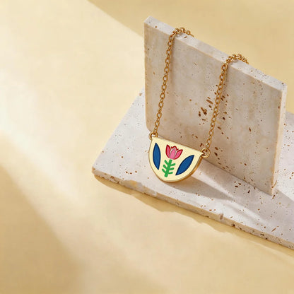 Coffee Cup Necklace Arabic Coffee Cup