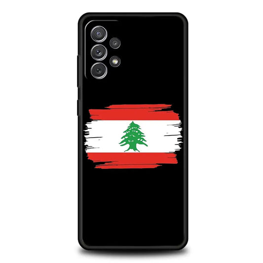 Lebanon Flag Minimalist Phone Case