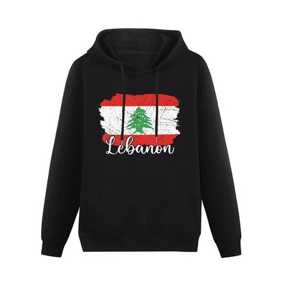 Lebanon Flag Hoodie Pullover