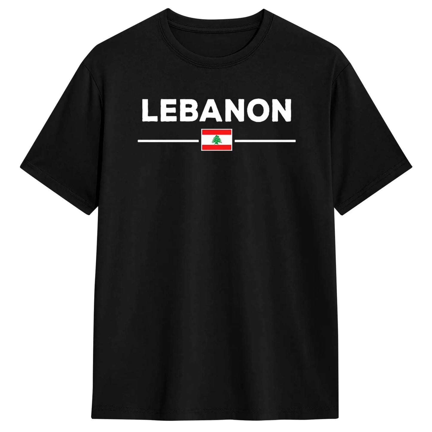Oversized T Shirt Lebanon Flag