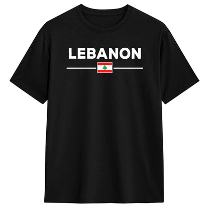 Oversized T Shirt Lebanon Flag
