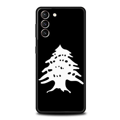 Beirut Lebanon Flag Phone Case For Samsung Galaxy S25 S24 S23 S22 S20 Ultra S21 FE 5G S10 Plus S10E Soft TPU Cover