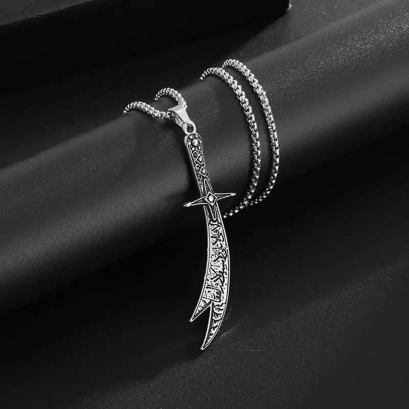 Imam Ali Zulfiqar Necklace