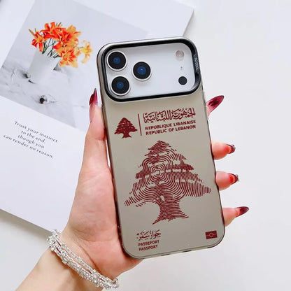 Lebanon Passport Shockproof Phone Case