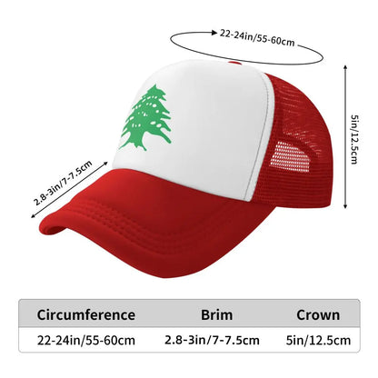 Cedar Of Lebanon Mesh Baseball Cap