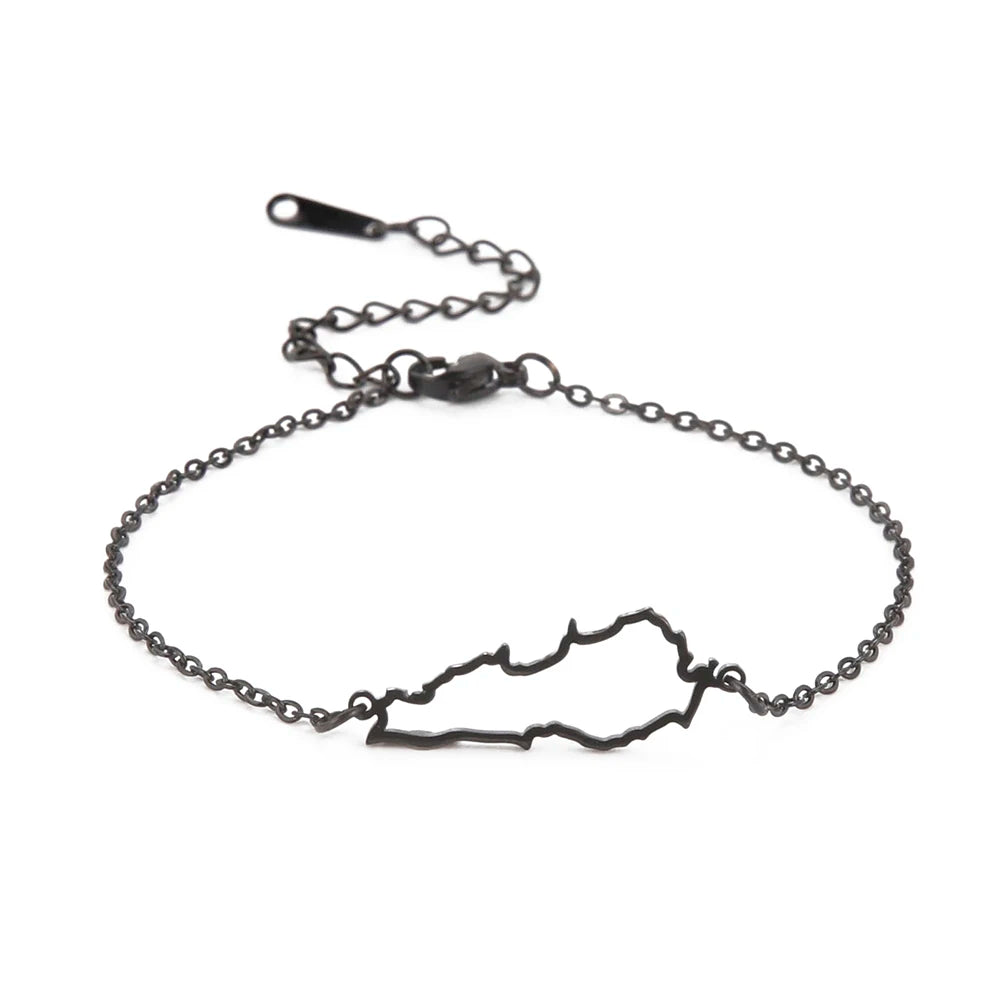 Map of Lebanon Bracelet