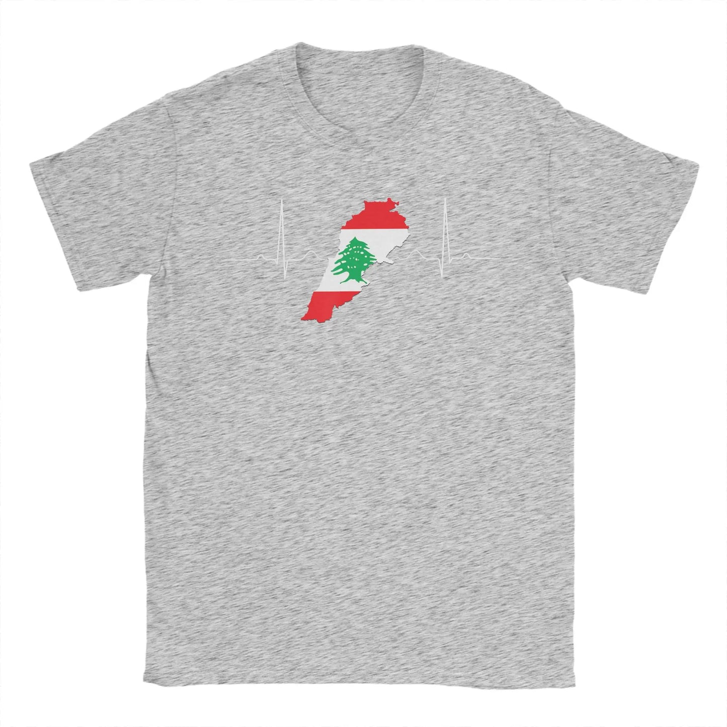 Lebanon Heartbeat Lebanon Map T Shirt