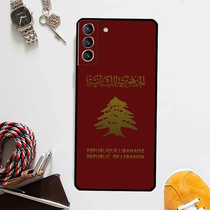 Lebanese Lebanon Flag Case For Samsung Galaxy S24 Ultra S20 S21 S22 S23 Plus S9 S10 S24 FE S25 Ultra Cover Coque
