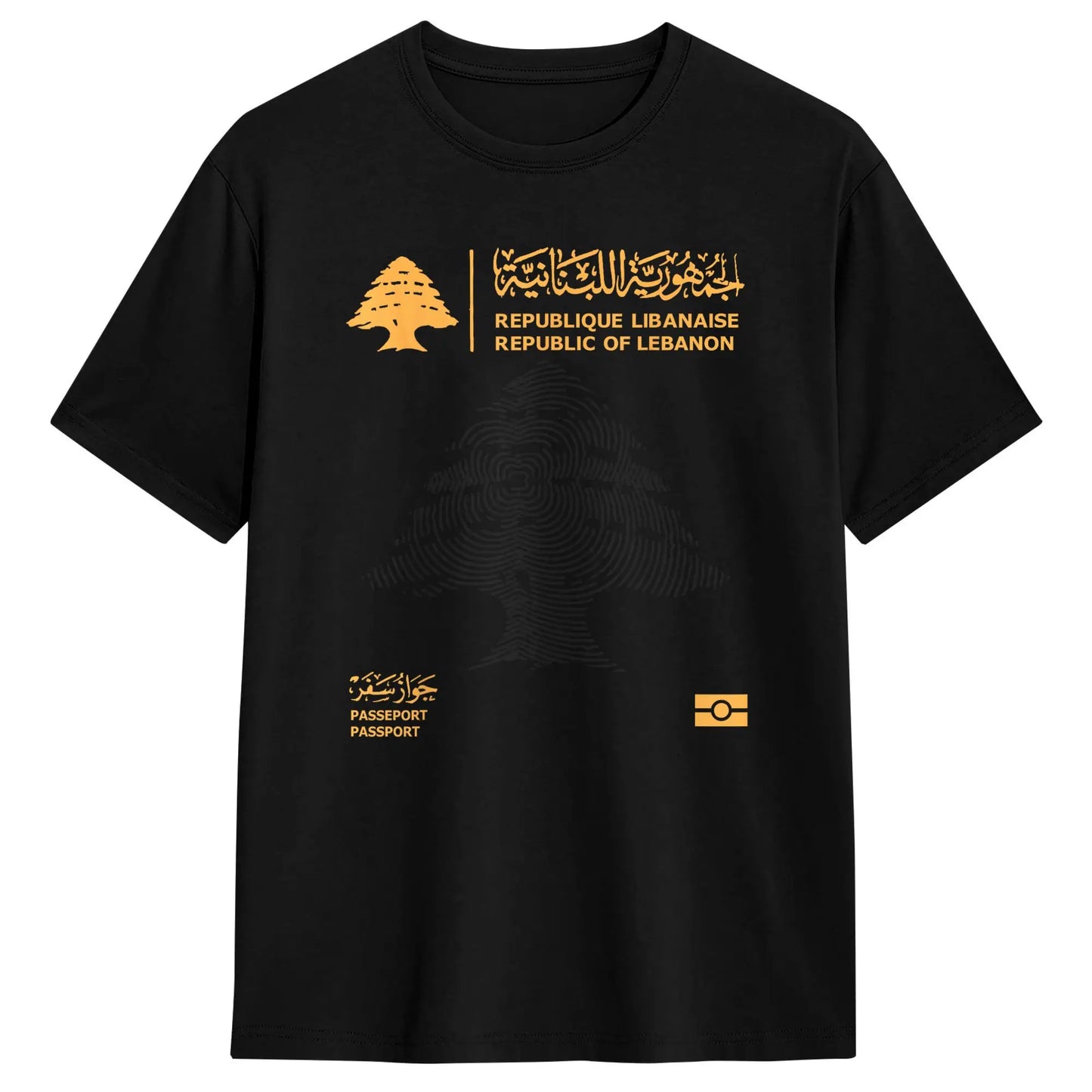 Lebanon Palestine Flag T-Shirt
