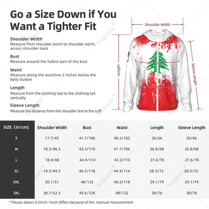 Lebanon Hoodie Quick Dry