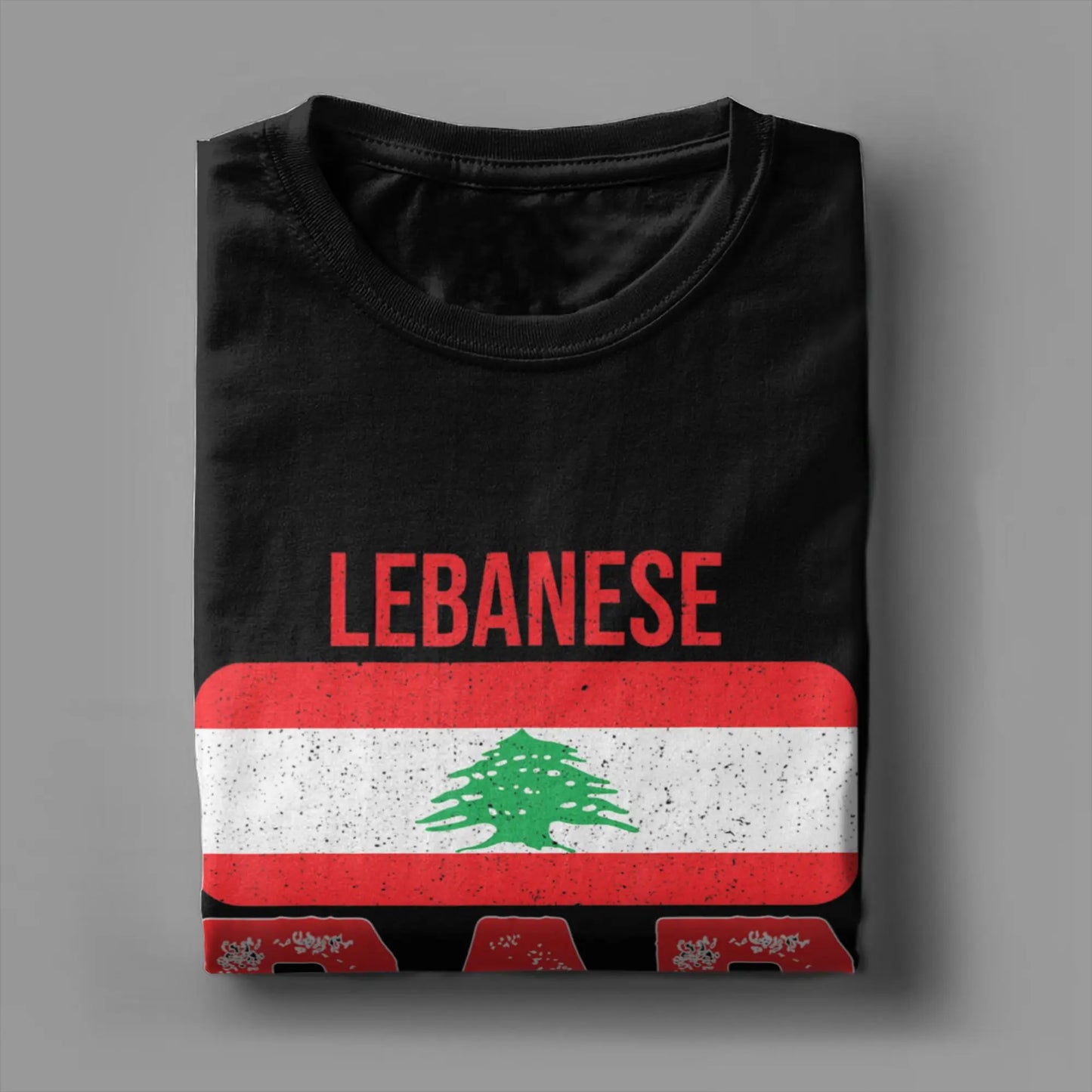 Lebanese Dad Lebanon Flag T Shirt