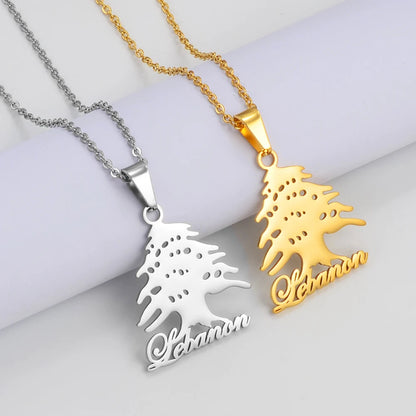 Cedar Symbol Pendants Lebanon
