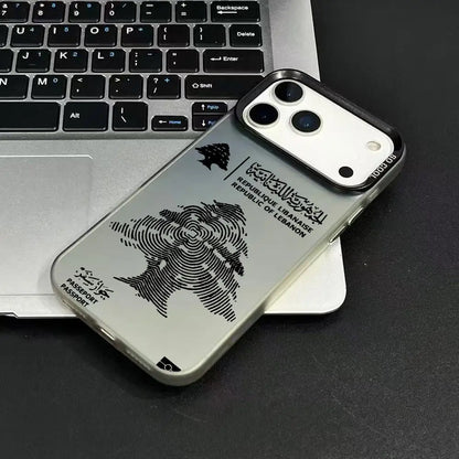 Lebanon Passport Shockproof Phone Case