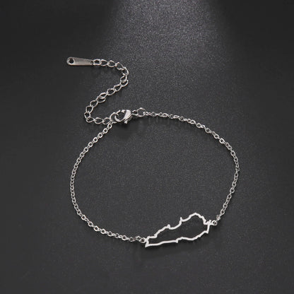 Map of Lebanon Bracelet