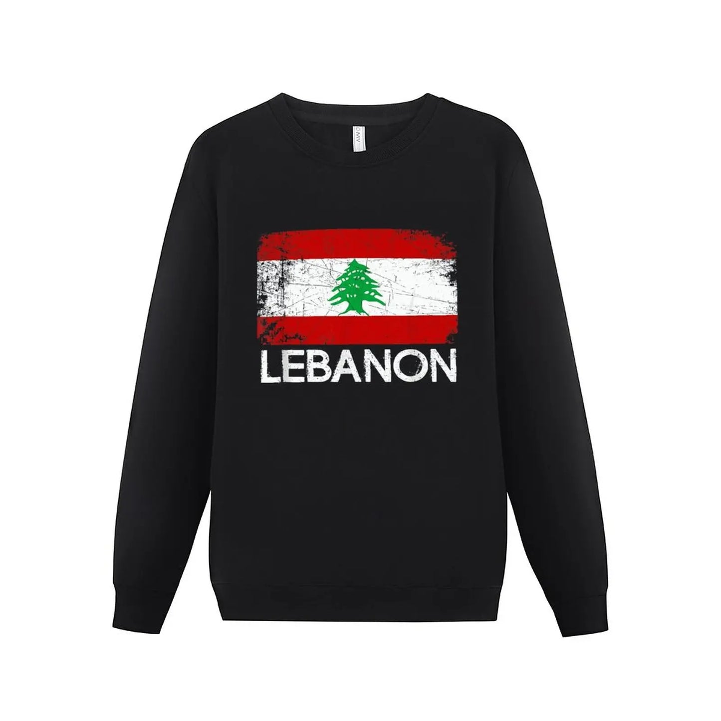 Hoodies Lebanon Flag Lebanese Country Map Hoodie Pullover Sweatshirts