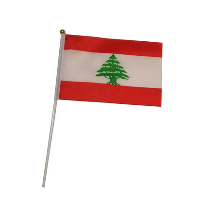 Lebanon Hand Flag