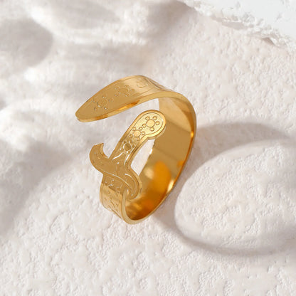 Zulfiqar Sword Adjustable Ring