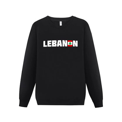 Hoodies Lebanon Flag Lebanese Country Map Hoodie Pullover Sweatshirts