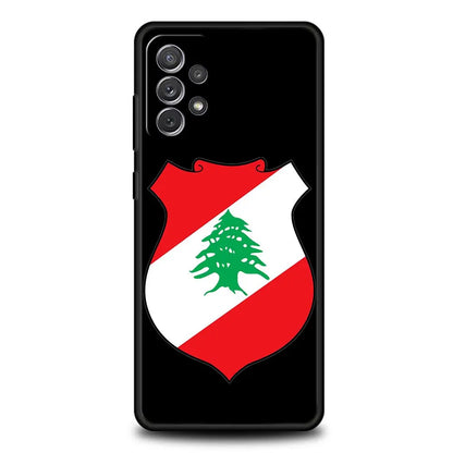 Beirut Lebanon Flag Phone Case For Samsung Galaxy A15 A13 A51 A71 A41 A31 A21S A03S A05 A35 A32 A55 A23 A25 A33 A53 A73 5G Cover
