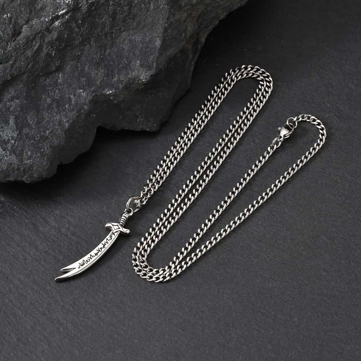 Zulfiqar Sword Pendant Necklace