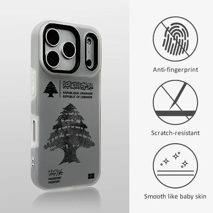 Lebanon Passport Phone Case For IPhone 17 16 15 14 13 12 11 Pro Max
