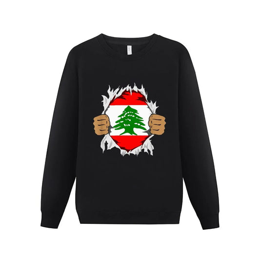 Lebanon LOVE Map Sweatshirt – Lebanese Pride