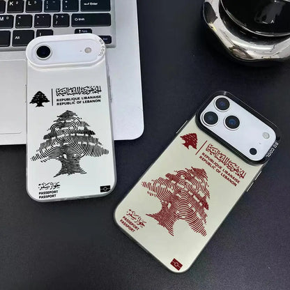 Lebanon Passport Shockproof Phone Case