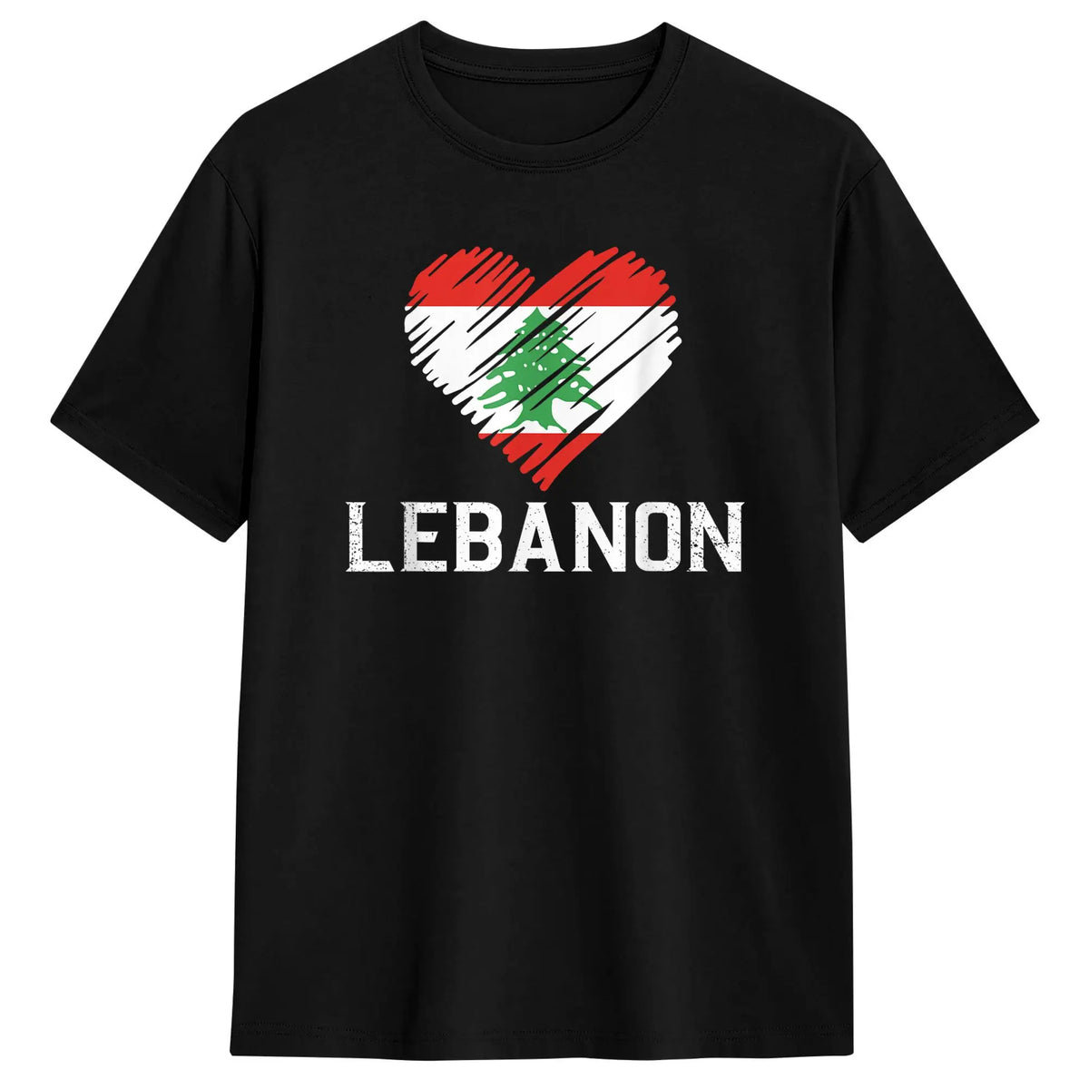 Lebanon Flag T-Shirt – Patriotic Graphic Tee