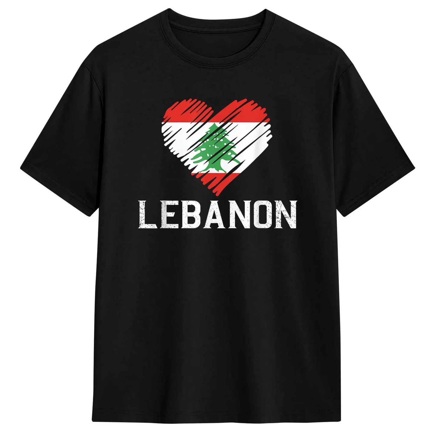 Lebanon Palestine Flag T-Shirt