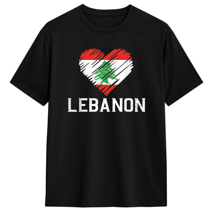 Lebanon Palestine Flag T-Shirt