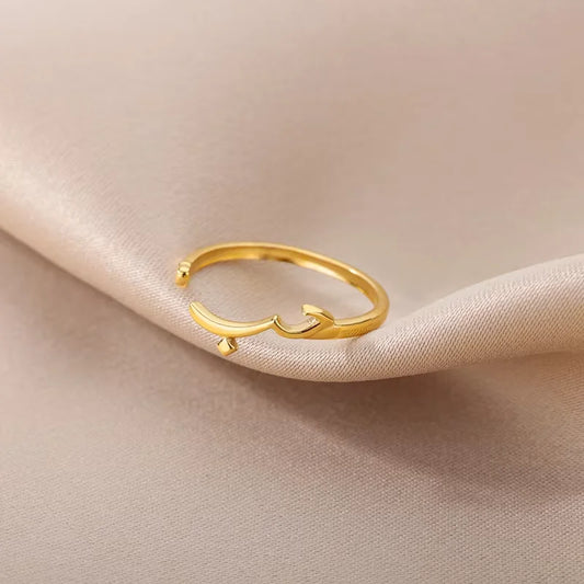 Minimalist Open Ring Elegant Adjustable Statement Jewelry