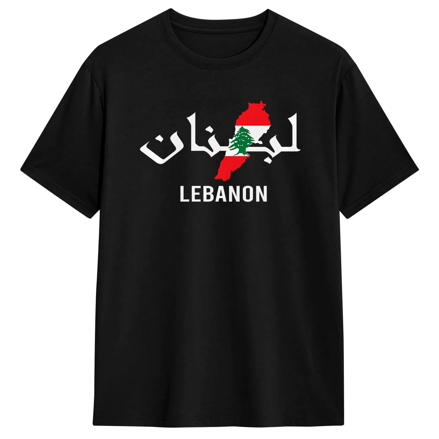 Oversized T Shirt Lebanon Flag