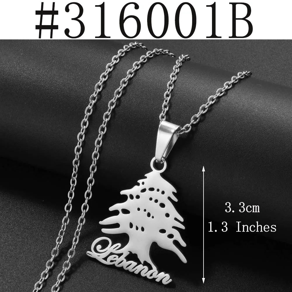 Cedar Symbol Pendants Lebanon