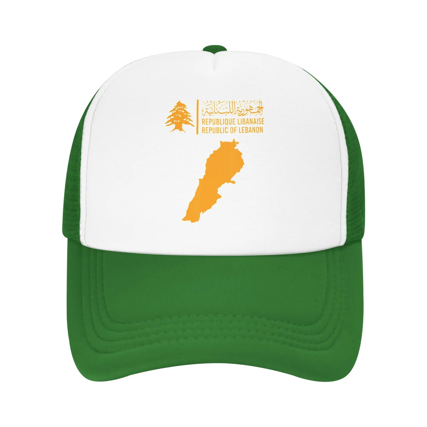 Lebanon Flag Map Beirut Cedar Tree Lebanese Mesh Baseball Cap