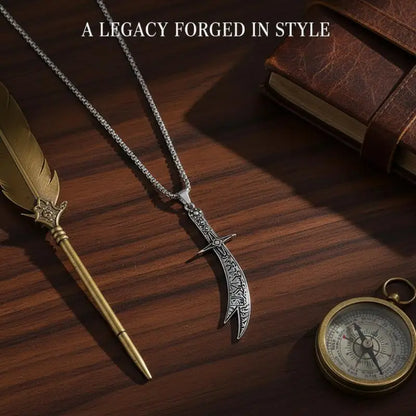 Imam Ali Zulfiqar Necklace