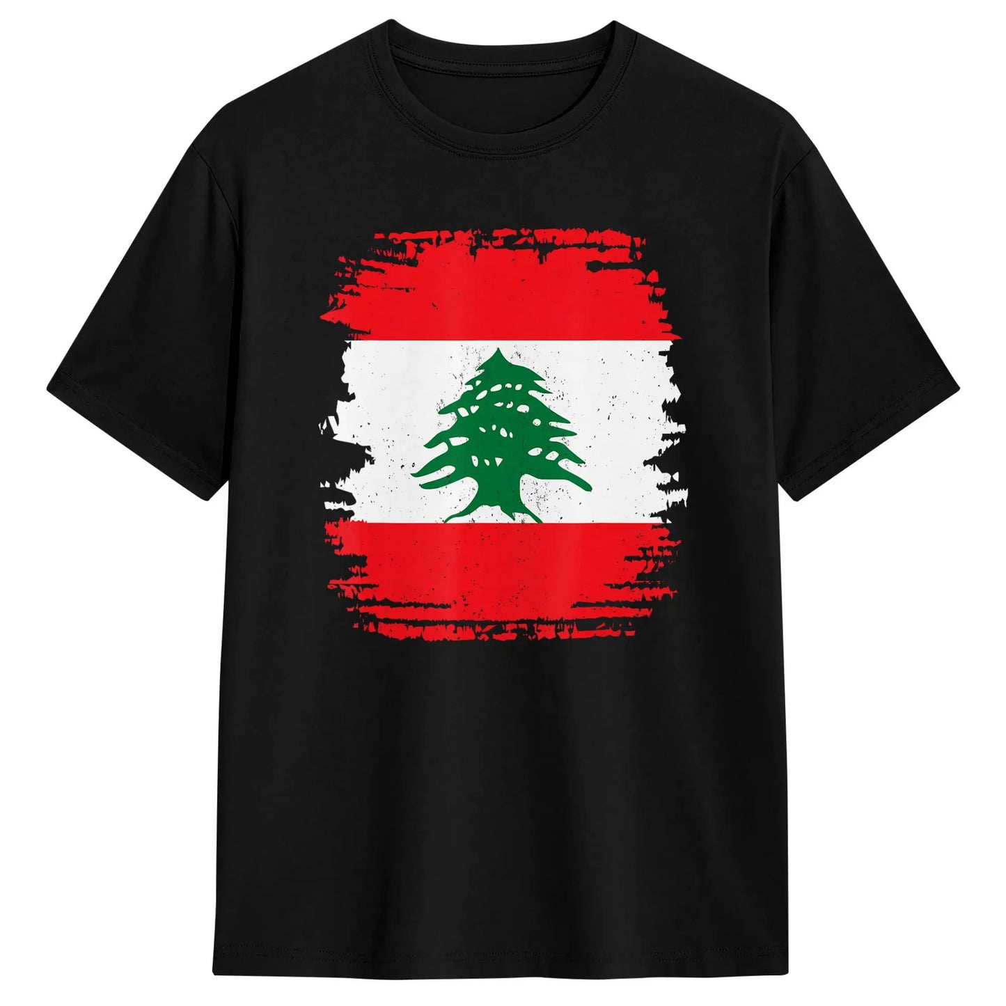 Oversized T Shirt Lebanon Flag