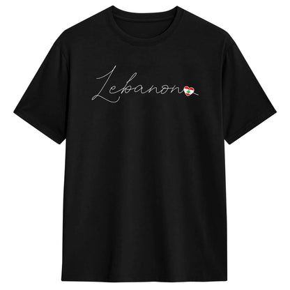 Lebanon Palestine Flag T-Shirt