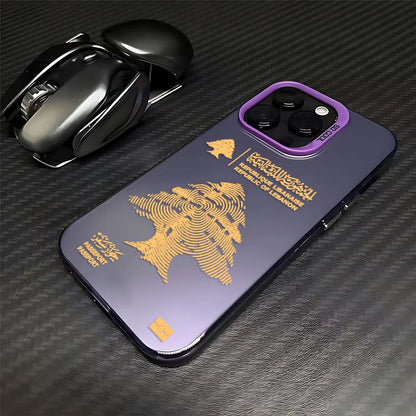 Lebanon Passport Phone Case For iPhone Matte Back Cover