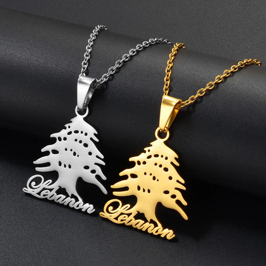 Cedar Symbol Pendants Lebanon
