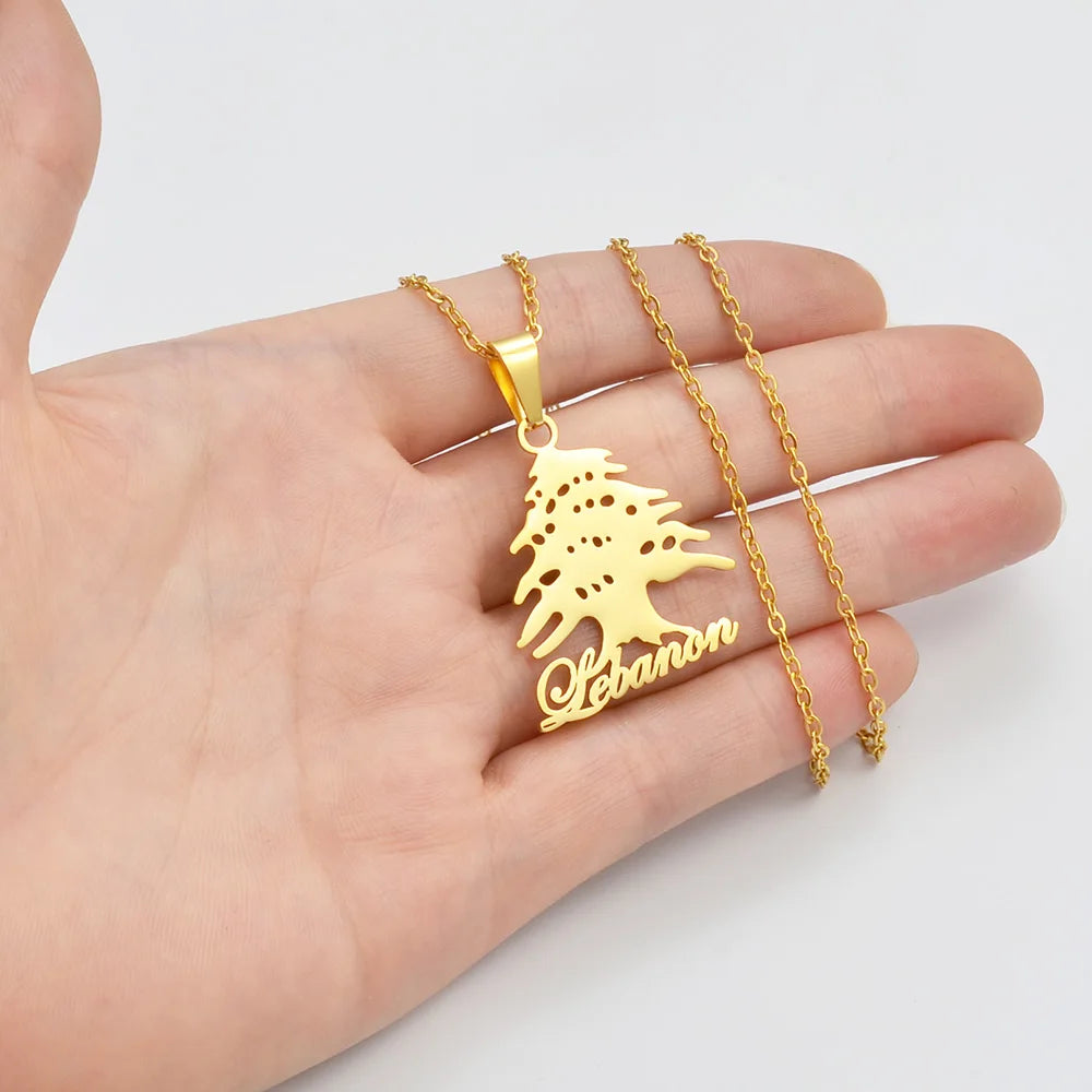 Cedar Symbol Pendants Lebanon