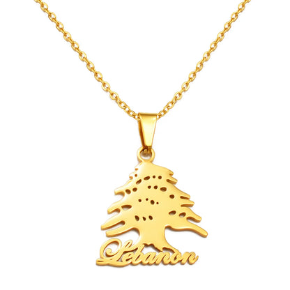 Cedar Symbol Pendants Lebanon