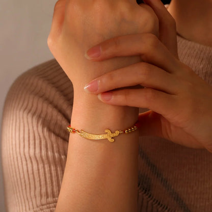 Stainless Steel Imam Ali Zulfiqar Sword Bracelet