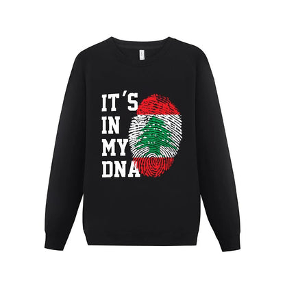 Hoodies Lebanon Flag Lebanese Country Map Hoodie Pullover Sweatshirts