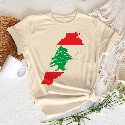 Lebanon top women crew neck top female anime clothes