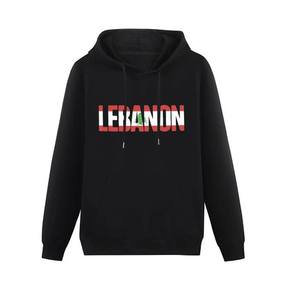 Lebanon Flag Hoodie Pullover