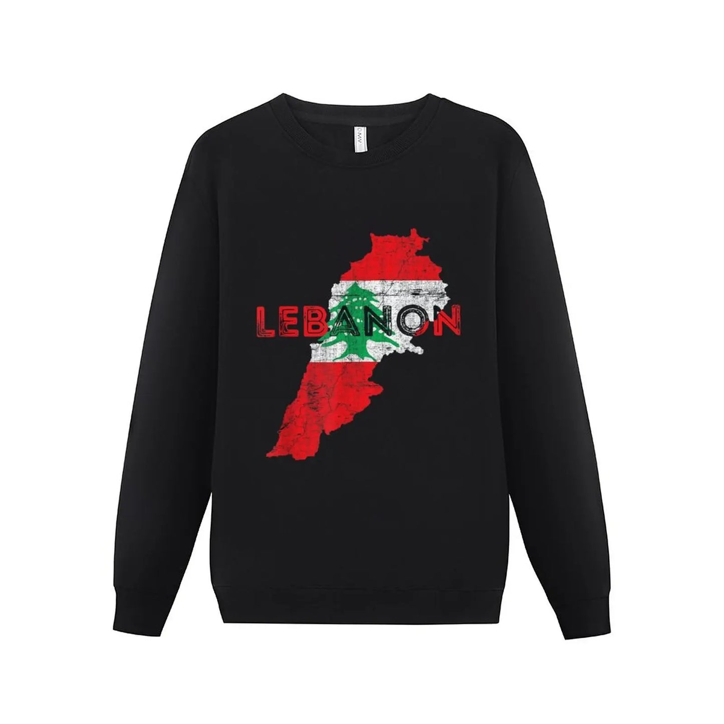 Hoodies Lebanon Flag Lebanese Country Map Hoodie Pullover Sweatshirts