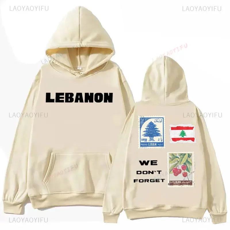 Lebanese Flag Drop Shoulder Sweatshirt