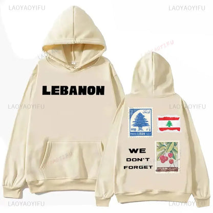 Lebanese Flag Drop Shoulder Sweatshirt