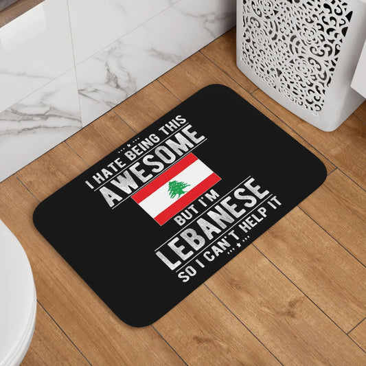 Lebanese Roots Doormat Durable Carpet Rug