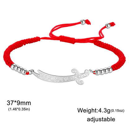Stainless Steel Imam Ali Zulfiqar Sword Bracelet